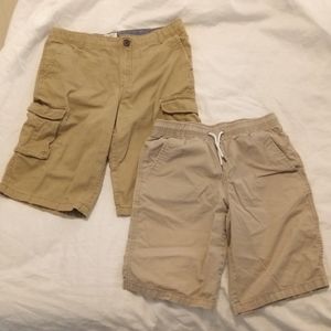 Cat & Jack boys shorts 2 pairs sz 16